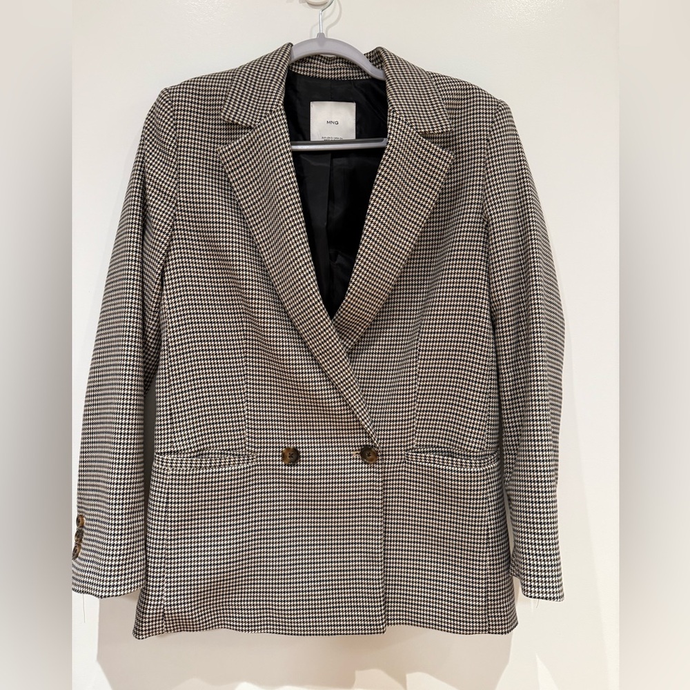 Houndstooth Blazer Jacket